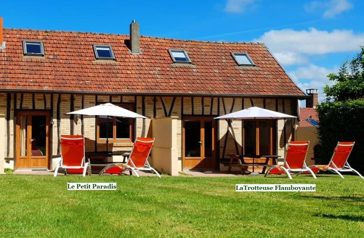 Crécy-en-Ponthieu La Fermette Des Ramolleuxヴィラ エクステリア 写真